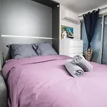 Ti Tahiti Studio-3min Plage-terrasse Cosy-wifi-parking - Pros Servicesconciergerie Motte דירה